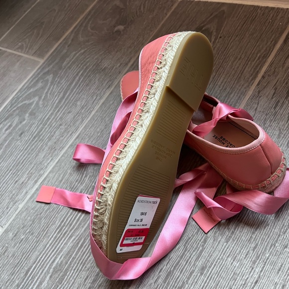 Marc Jacobs The Mouse Espadrille Lace-Up Flat, light pink - Picture 6 of 6